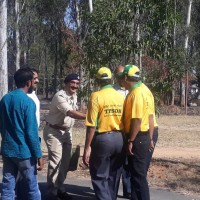 Deputy Conservator of Forests Karnataka visiting Hosur